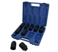 AB Tools 9Pc Metric mm Deep Impact Thin Walled Hub Nut Sockets 12 Sided 29-38mm