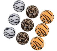 AB Tools 9Pk Doggy Jungle Themed Standard Tennis Balls For Dogs Play 7Cm