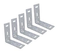 AB Tools Abl Angle Bracket Corner Fastener Reinforcing Plate 150mm X 150mm X 60mm 5Pc