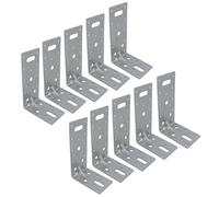 AB Tools Abl Angle Bracket Corner Fastener Reinforcing Plate 150mm X 90mm X 60mm 10Pc