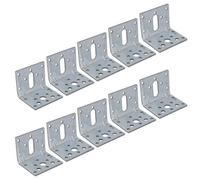 AB Tools Abl Angle Bracket Corner Fastener Reinforcing Plate 50mm X 50mm X 60mm 10Pc