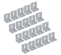 AB Tools Abl Angle Bracket Corner Fastener Reinforcing Plate 60mm X 40mm X 60mm 20Pc