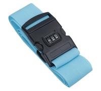AB Tools Adjustable Combination Luggage Lock Strap Suitcase Baggage Secure 1Pc