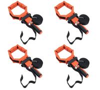 AB Tools Adjustable Corner Framing Frame Band Strap Clamp 4 Metre Strap For All Shapes 4Pc