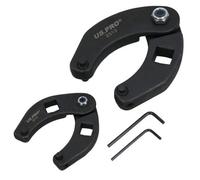 AB Tools Adjustable Gland Nut Pin Wrench Spanner For Hydraulic Cylinders 1In - 6In 2Pc