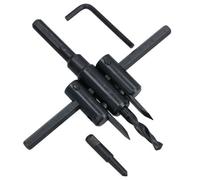 AB Tools Adjustable Hole Saw / Drill Bit Round Circle Cutter 30mm To 120mm