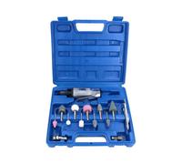 AB Tools Air Die Grinder Grinding And Accessory Kit With 1/4" And 1/8" Collet 15Pc Set
