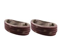AB Tools Air Finger Sander Sanding Abrasive Belts Grinder 330mm X 10mm Mixed Grit 50Pk
