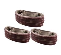 AB Tools Air Finger Sander Sanding Abrasive Belts Grinder 330mm X 10mm Mixed Grit 75Pk