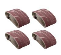 AB Tools Air Finger Sander Sanding Abrasive Belts Grinder 520mm X 20mm Mixed Grit 100Pk