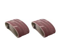 AB Tools Air Finger Sander Sanding Abrasive Belts Grinder 520mm X 20mm Mixed Grit 50Pk