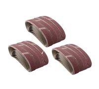AB Tools Air Finger Sander Sanding Abrasive Belts Grinder 520mm X 20mm Mixed Grit 75Pk