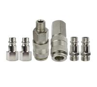 AB Tools Air Line Compressor Connector Euro Fittings Quick Release Coupling Set Ft011