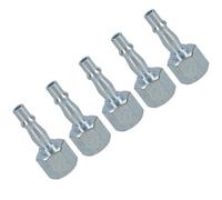 AB Tools Air Line Hose Compressor Fitting Connector Quick Release 3/8 Female 5Pk Ft002