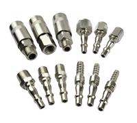 AB Tools Air Line Hose Compressor Fitting Connector Quick Release Set 1/4 3/8 Bsp