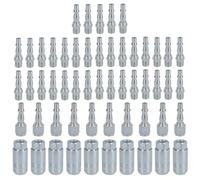 AB Tools Air Line Hose Compressor Fitting Connector Quick Release Set Female 1/4" Bsp