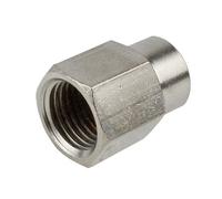 AB Tools Air Line Hose Fitting Connector Adapter 1/4 To 1/8 Bsp Female Thread Bush Ft068