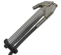 AB Tools Air Line Tyre Pressure Inflator Gauge Pump With Push And Pull Connectors