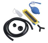 AB Tools Air / Water Pressure Testing Kit Sewer Drain Pipe Plumbing Bung Plug Manometer