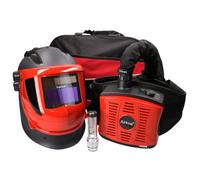 AB Tools Airfed Auto Darkening Welding & Grinding Flip Mask Helmet System Weltek