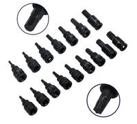 AB Tools Allen Hex Key + Torx Star Impact Stubby Sockets 3/8" Drive T20-T60 3mm-10mm