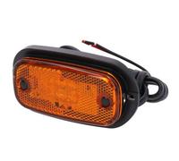 AB Tools Amber / Orange Led Side Marker Light / Lamp Trailer Caravan Van 12V Or 24V Tr118