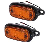 AB Tools Amber / Orange Led Side Marker Light Trailer Caravan Van 12V Or 24V Pair Tr118