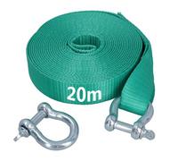 AB Tools Anchor Stern Tie Shore Sling 20M Rock Strap & Two Shackles 8000Kg Capacity