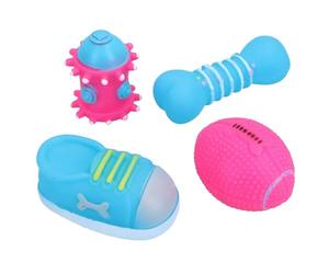 AB Tools Ancol Small Bite Puppy Vinyl Selection Assorted, 8 cm