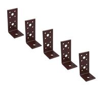 AB Tools Angle Corner Bracket L-Shape Brace Fastener Plate 90mm X 45mm X 40mm 5Pk