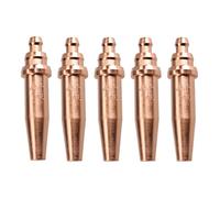 AB Tools Anm Acetylene Oxygen Gas Cutting Nozzle Tip Standard Length 1/16" 10-75mm 5Pk