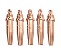 AB Tools Anm Oxy Acetylene Gas Cutting Nozzle Tip Standard Length 1/32" 3 - 6mm 5Pk