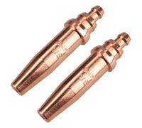 AB Tools Anm Oxy Acetylene Gas Cutting Nozzle Tip Standard Length 1/8" 190 - 300mm 2Pk