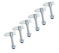 AB Tools Antiluce Drop Catch Anti-Luce Fasteners M12 x 64mm Tail Gate Trailers Gates 6pc