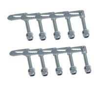 AB Tools Antiluce Drop Catch Anti-Luce Fasteners M12 X 75mm Tail Gate Trailers Gates 10Pc