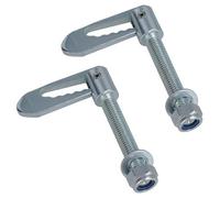 AB Tools Antiluce Drop Catch Anti-Luce Fasteners M12 X 75mm Tail Gate Trailers Gates 2Pc