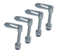 AB Tools Antiluce Drop Catch Anti-Luce Fasteners M12 X 75mm Tail Gate Trailers Gates 4Pc
