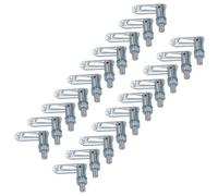 AB Tools Antiluce Drop Catch Anti-Luce Fasteners M8 X 20mm Tail Gate Trailers Gates 20Pc