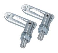 AB Tools Antiluce Drop Catch Anti-Luce Fasteners M8 X 20mm Tail Gate Trailers Gates 2Pc