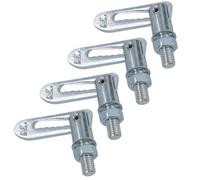AB Tools Antiluce Drop Catch Anti-Luce Fasteners M8 X 20mm Tail Gate Trailers Gates 4Pc