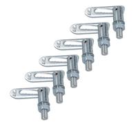 AB Tools Antiluce Drop Catch Anti-Luce Fasteners M8 x 20mm Tail Gate Trailers Gates 6pc