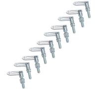 AB Tools Antiluce Drop Catch Anti-Luce Fasteners M8 X 38mm Tail Gate Trailers Gates 10Pc