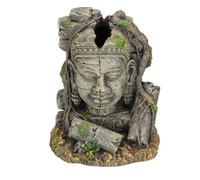 AB Tools Aquatic Aquarium Ancient Stone Head Ruin Fish Tank Ornament 14X10X17Cm