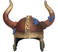 AB Tools Aquatic Aquarium Decor Viking Helmet Cave Fish Tank Ornament 12X10X15