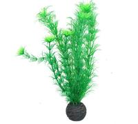 AB Tools Aquatic Aquarium Fish Tank Self Sinking Medium Middle Silk Plant H-20Cm (No4)