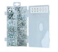 AB Tools Assorted Flat And Spring Washer Assortment Set Metric + Imperial 790Pc Kit