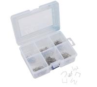 AB Tools Assorted Staples For Hot Plastic Stapler Repair Welders Standard Pre Cut 300Pcs
