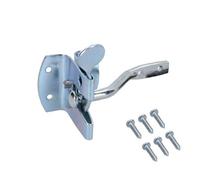 AB Tools Auto Automatic Gate Latch Catch + Striker Thumb Release Zinc Coated Gates 1Pk