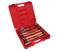 AB Tools Auto Body Repair Kit Panel Beating Hickory Hammers Dollies Shrinking Moulding