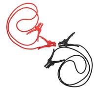 AB Tools Auto Led Light Booster Jump Lead Cables And Clips Clamps 400Amp 2.5 Metres